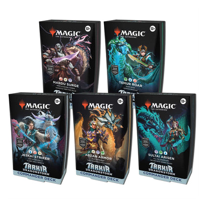 Magic the Gathering Tarkir Dragonstorm Commander Deck Deck Box 1