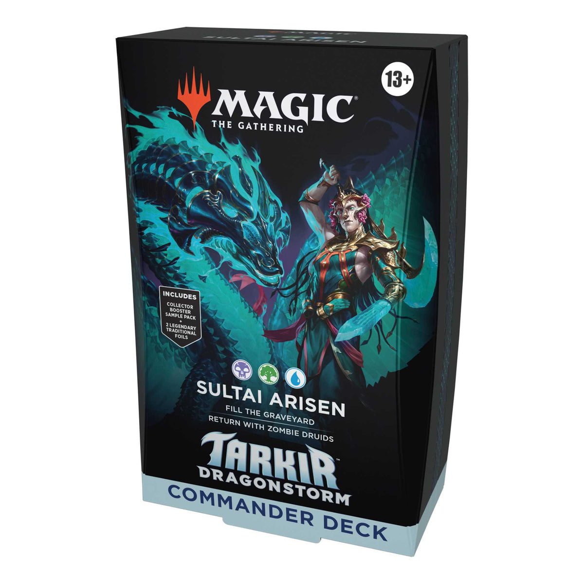 Magic the Gathering Tarkir Dragonstorm Commander Deck Deck Box 4