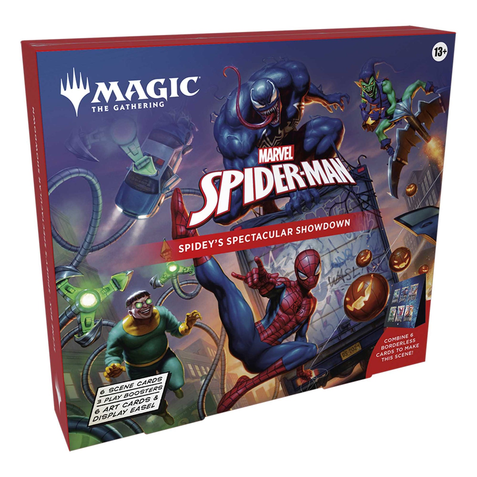 Magic the Gathering Marvels Spider Man Scene Box Board Game 1