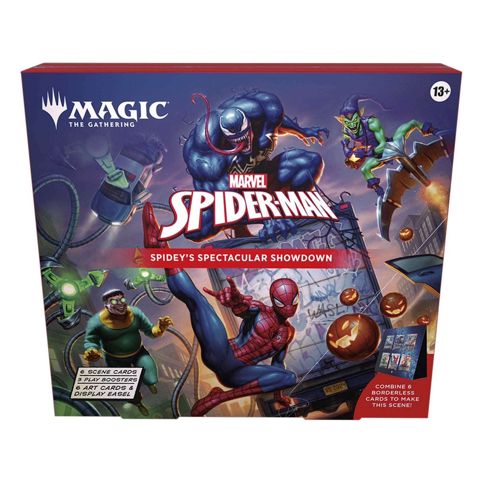 Magic the Gathering Marvels Spider Man Scene Box Board Game 2