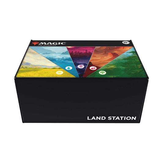 Magic the Gathering Tarkir Dragonstorm Land Station Board Game 1
