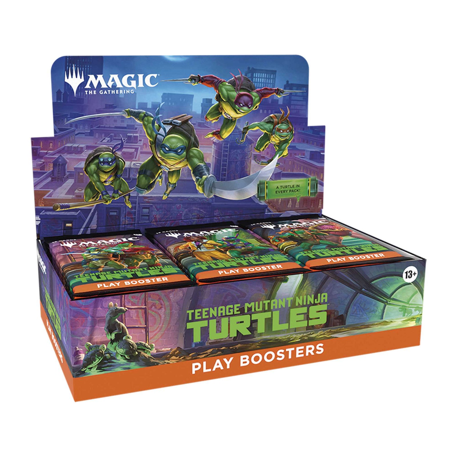 MTG Teenage Mutant Ninja Turtles Play Booster 30 Trading Card Game by Wizards of the Coast 1