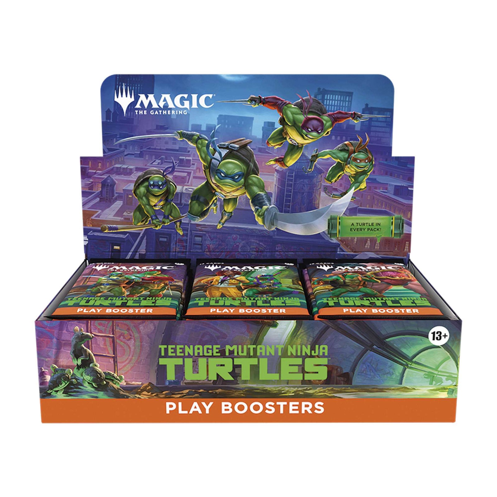 MTG Teenage Mutant Ninja Turtles Play Booster 30 Trading Card Game by Wizards of the Coast 2