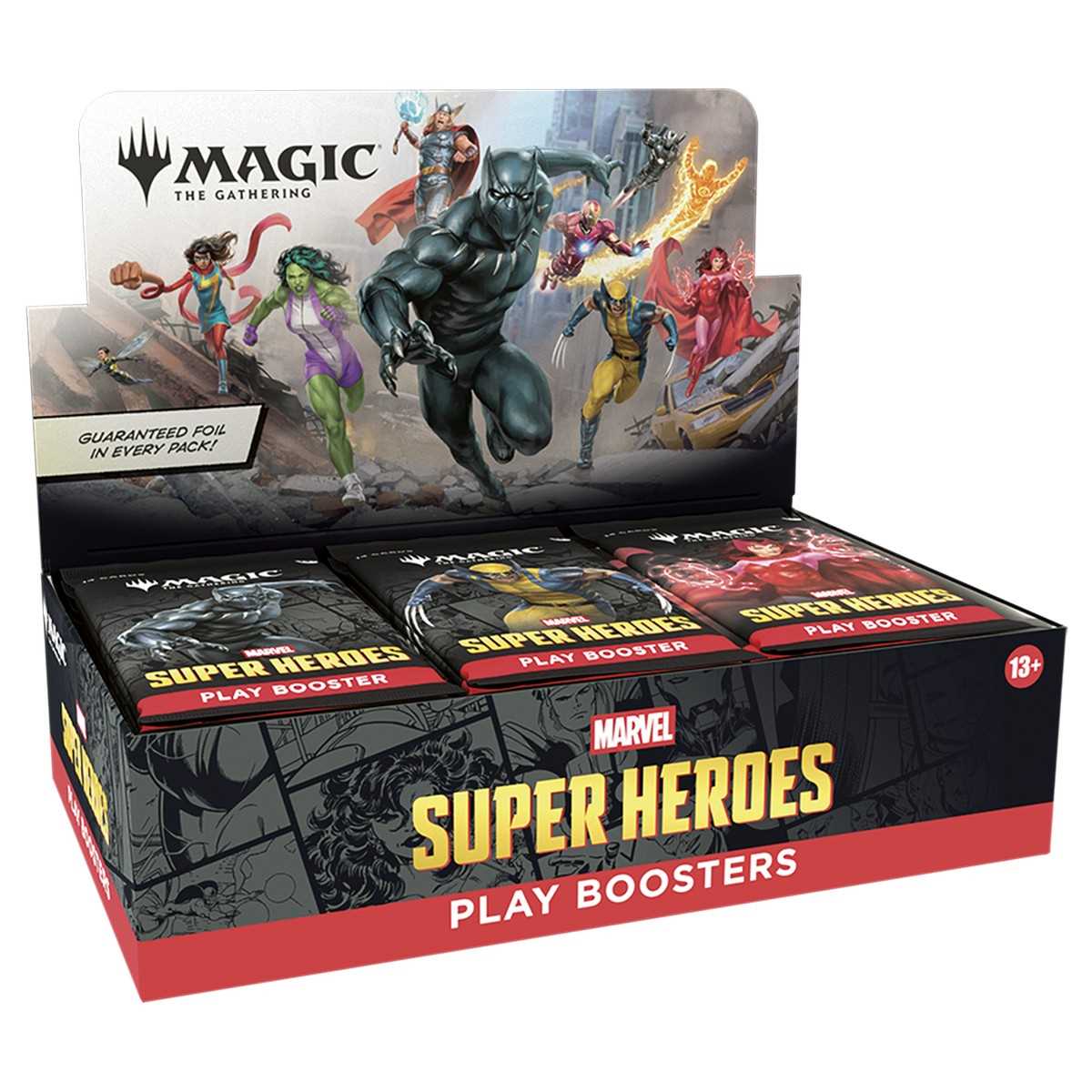 Magic the Gathering Marvel Super Heroes Play Booster Card Game Expansion