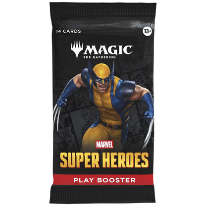 Magic the Gathering Marvel Super Heroes Play Booster Card Game Expansion