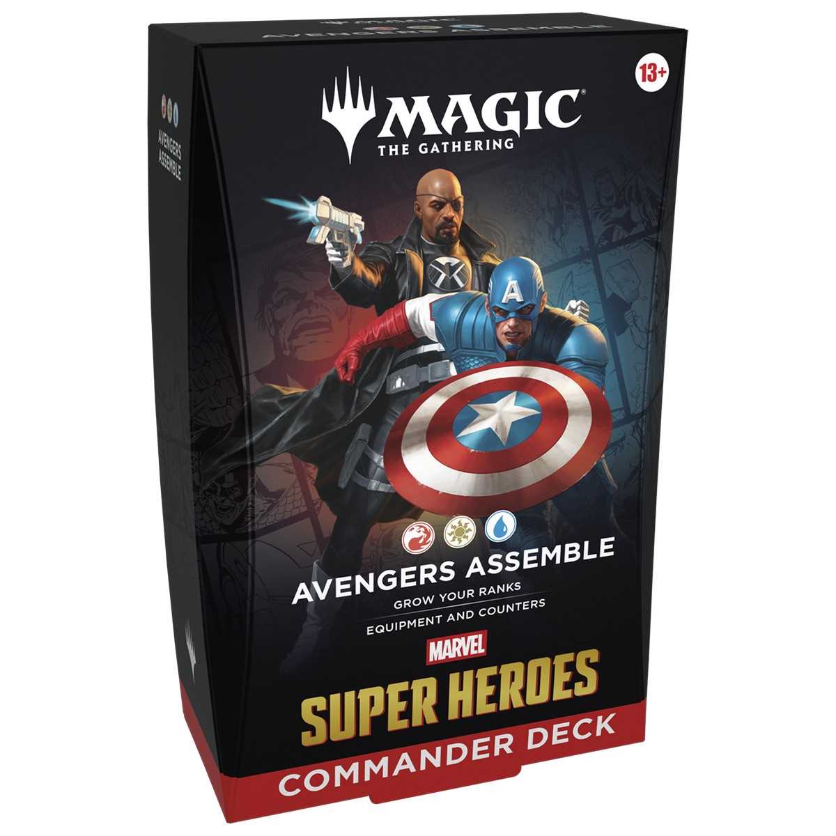 Magic the Gathering Marvel Super Heroes Commander Deck Card Game Expansion