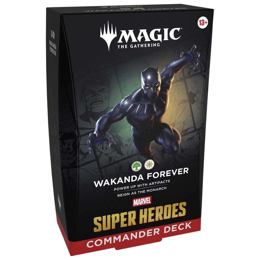 Magic the Gathering Marvel Super Heroes Commander Deck Card Game Expansion