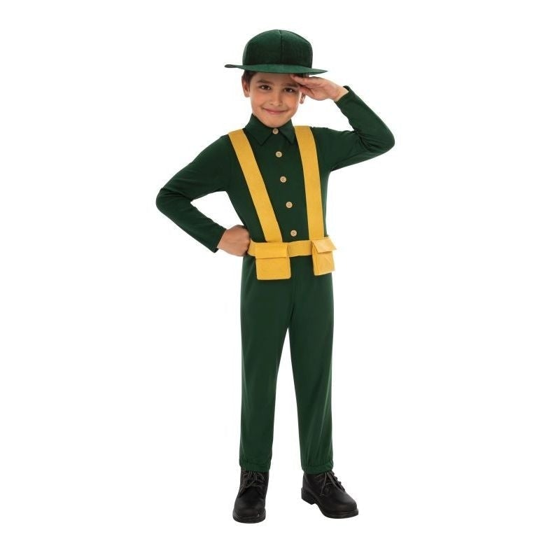 WW1 Soldier Costume for Boys 1