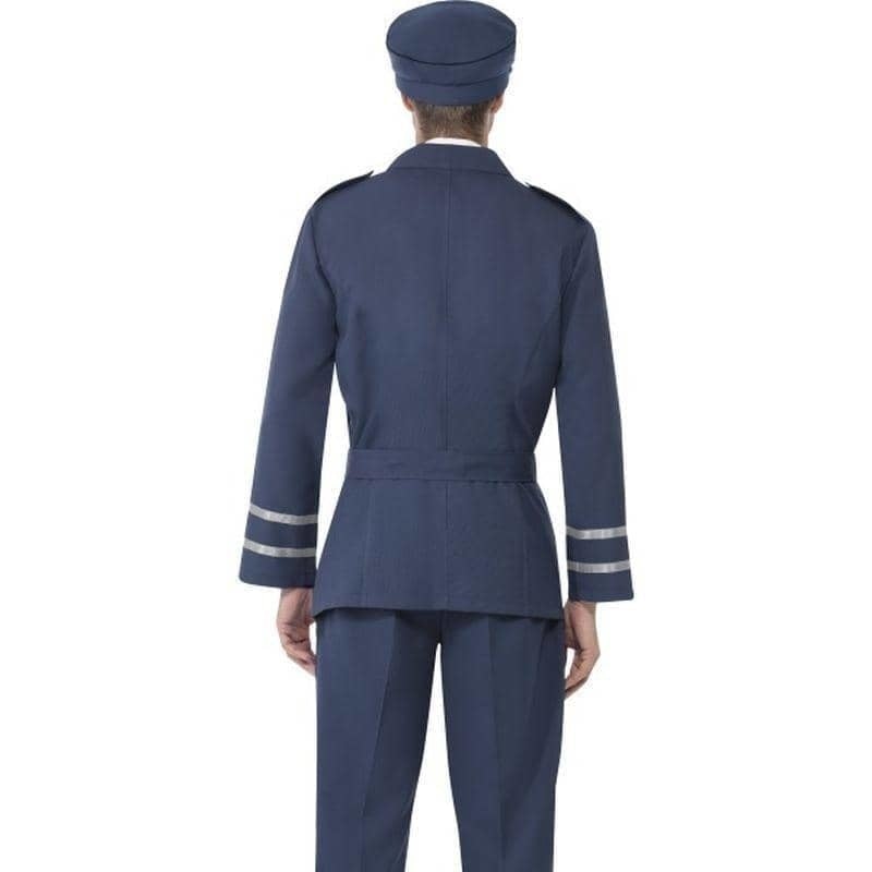 WW2 Air Force Captain Costume Adult Blue RAF 3