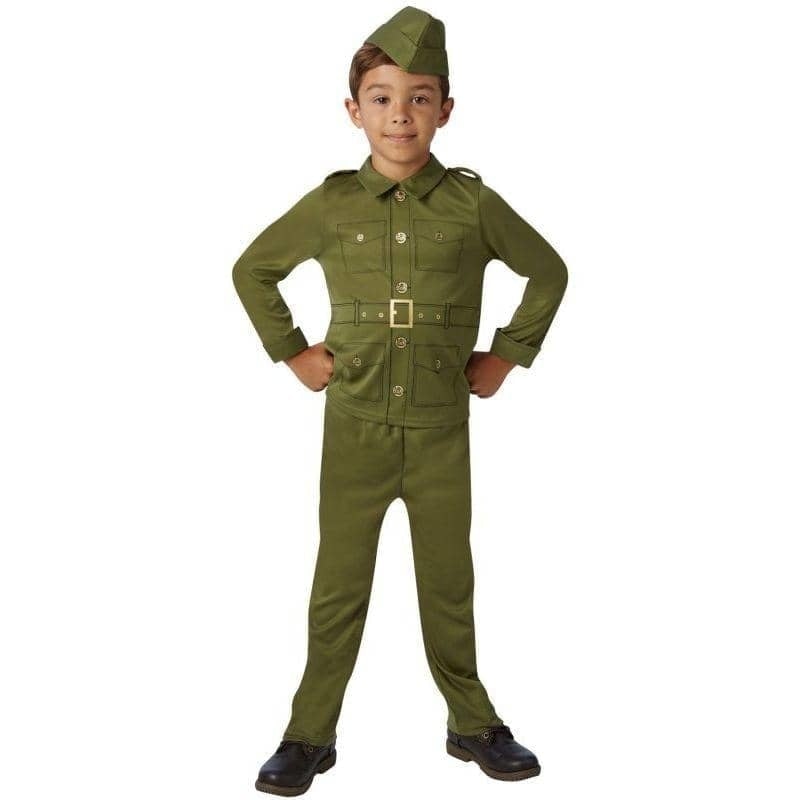 WW2 Army Soldier Boy Costume 1