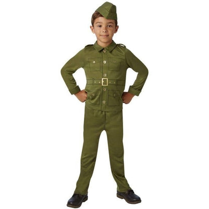 WW2 Army Soldier Boy Costume 1