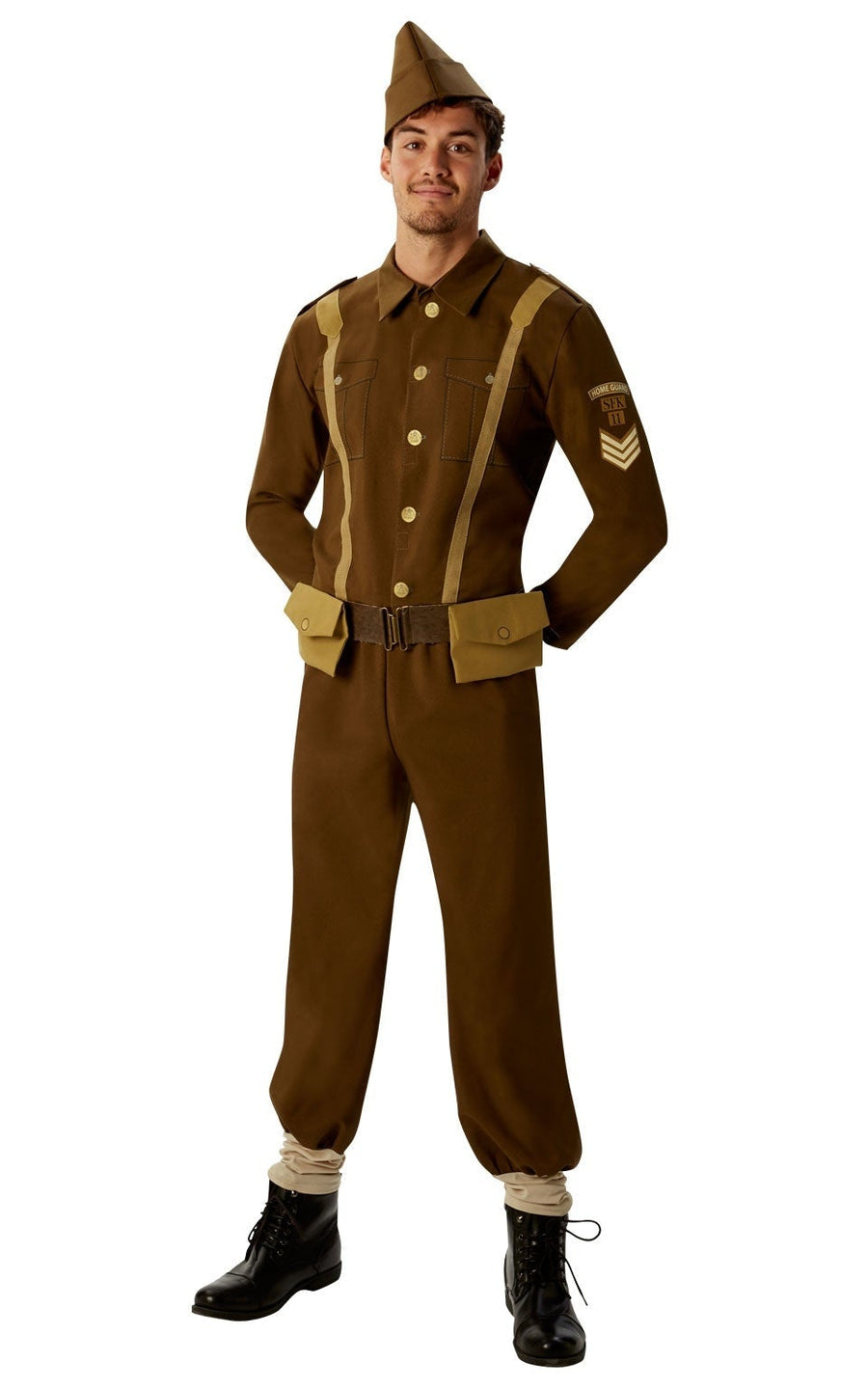 WW2 Soldier Costume for Men_1