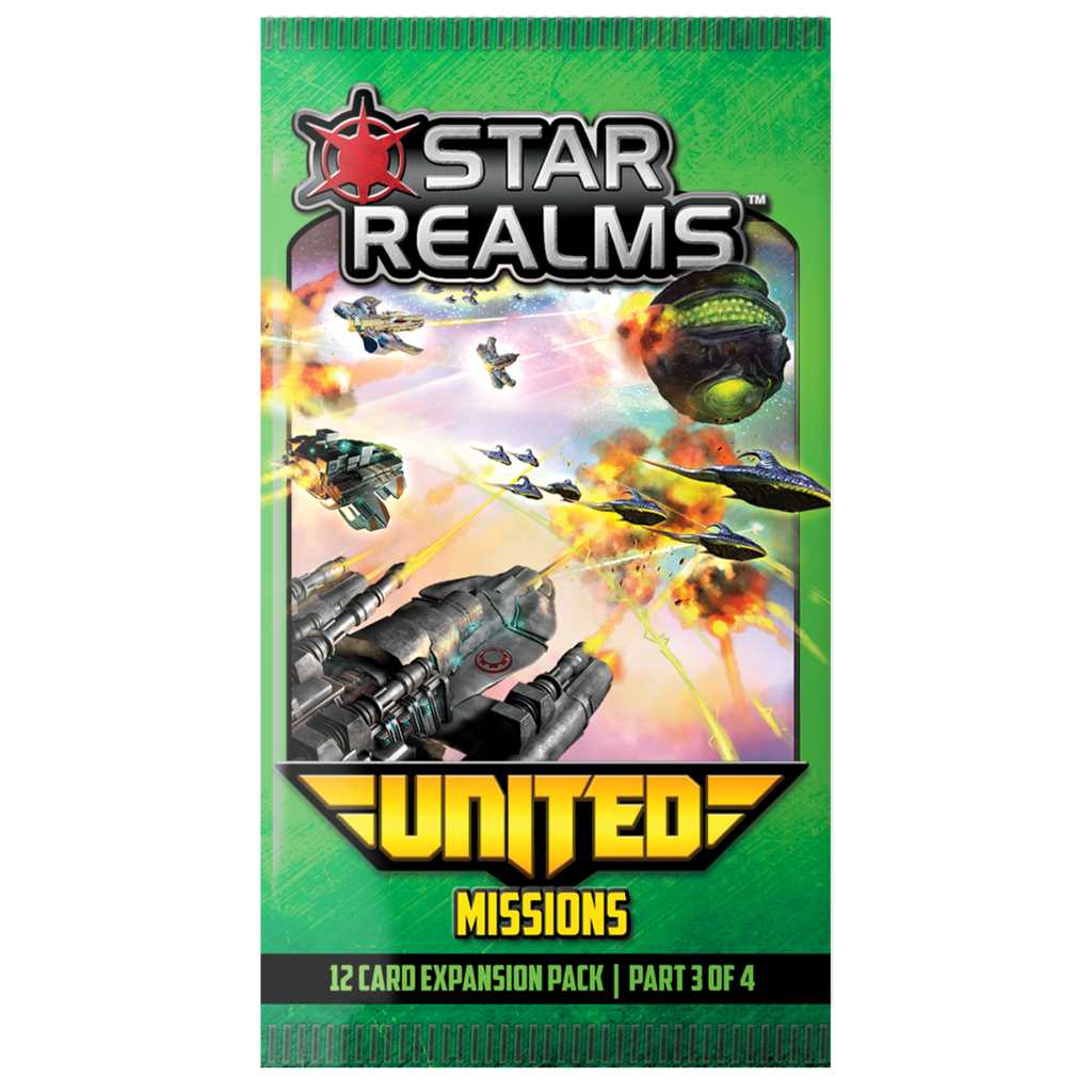 Unit Star Realms United Missions Exp Board Game by Wise Wizard 1