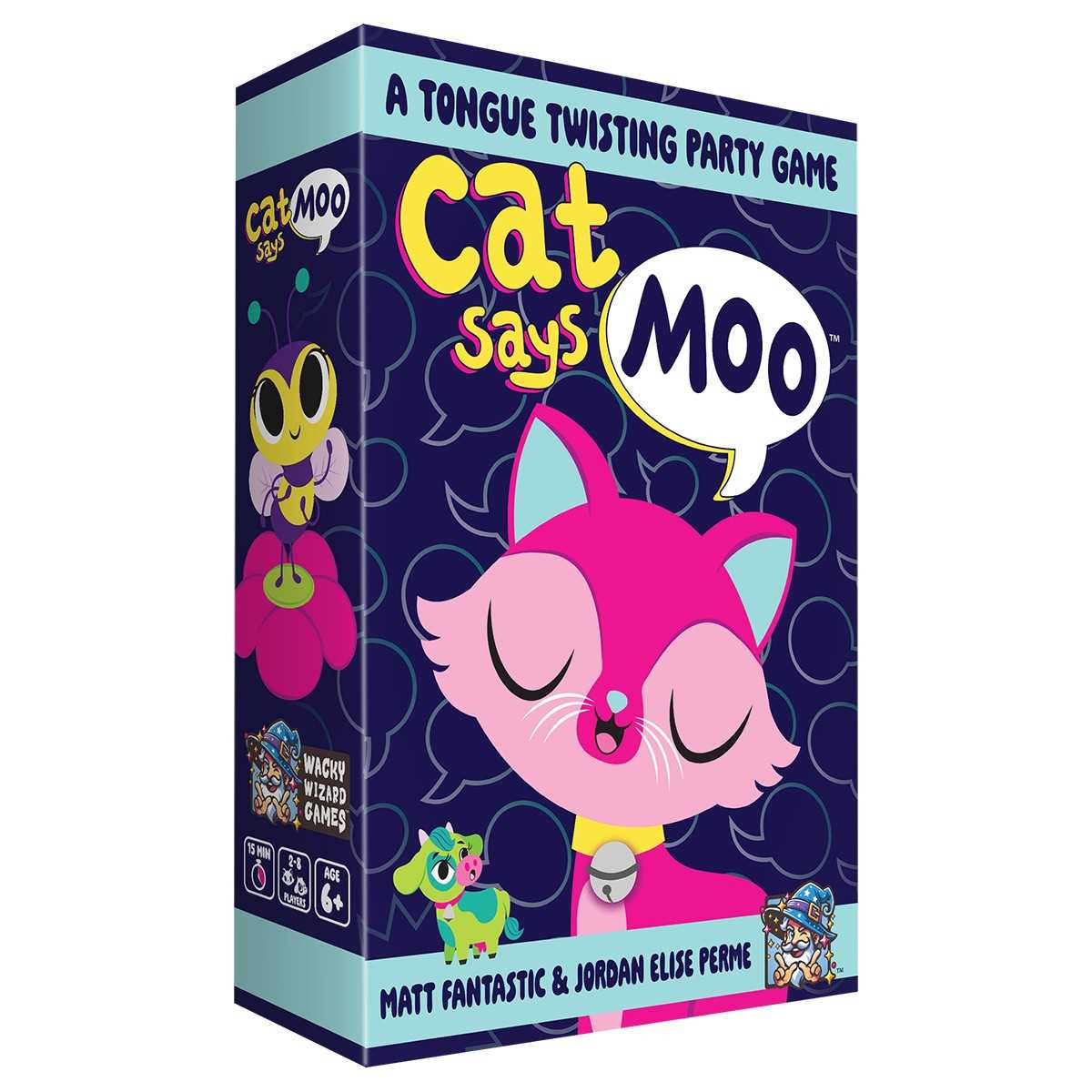 Cat Says Moo Board Game by Wise Wizard 1