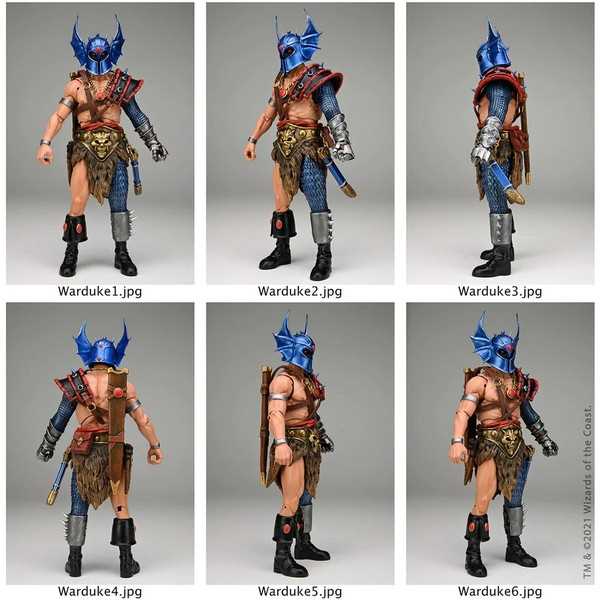D and D 7 Scale Action Figure Ultimate Warduke Figure Board Game 1