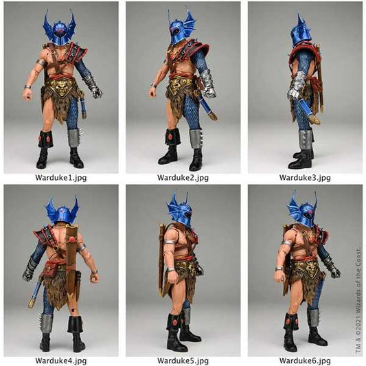 D and D 7 Scale Action Figure Ultimate Warduke Figure Board Game 1