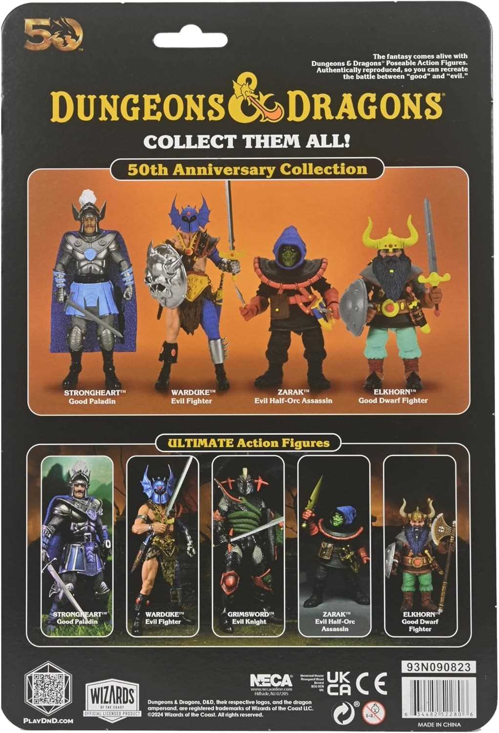 Dungeons & Dragons 7inch Scale Action Figure - Limited 50th Anniversary Edition Warduke Figure 2