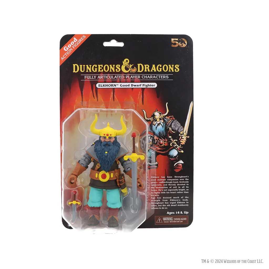 Limited 50th Anniversary Edition Elkhorn Figure Dungeons and Dragons 7inch Scale Action Figure Miniature Game by NECA 1