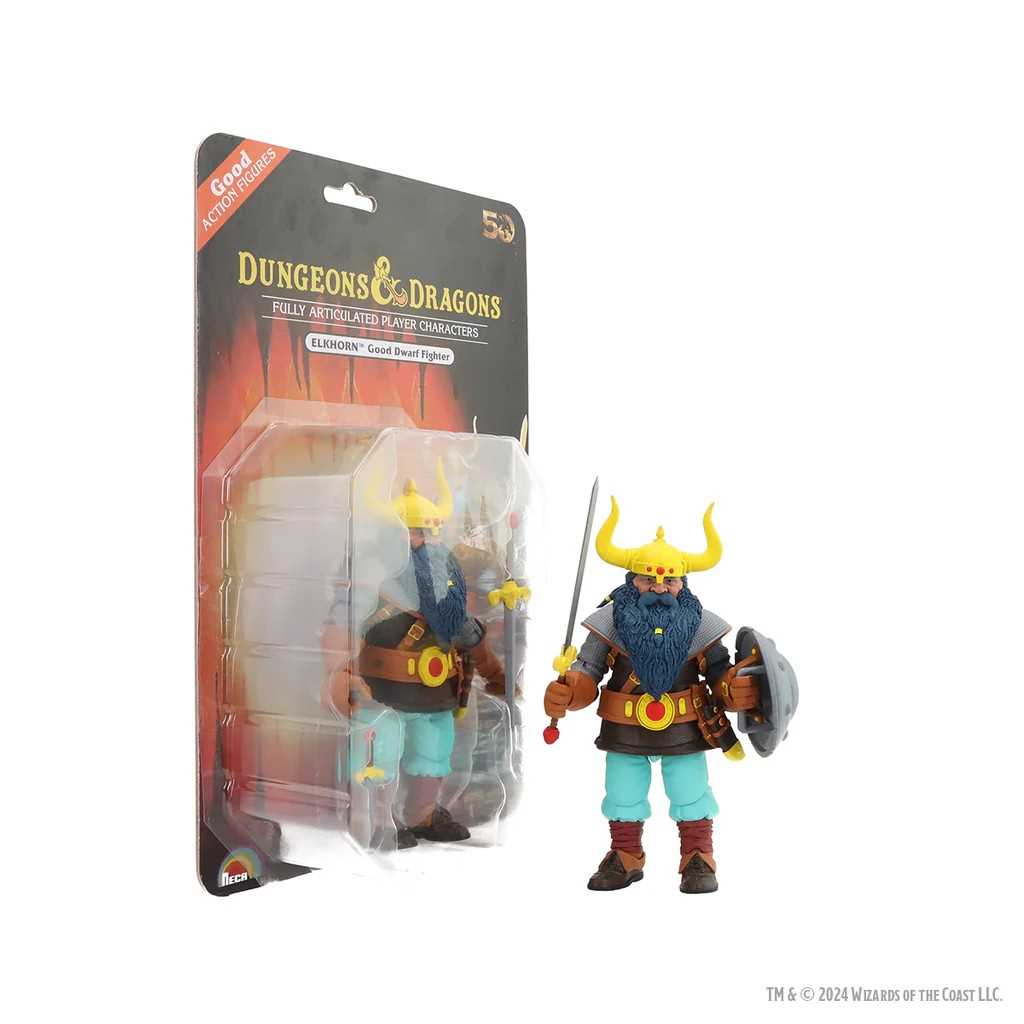 Limited 50th Anniversary Edition Elkhorn Figure Dungeons and Dragons 7inch Scale Action Figure Miniature Game by NECA 2