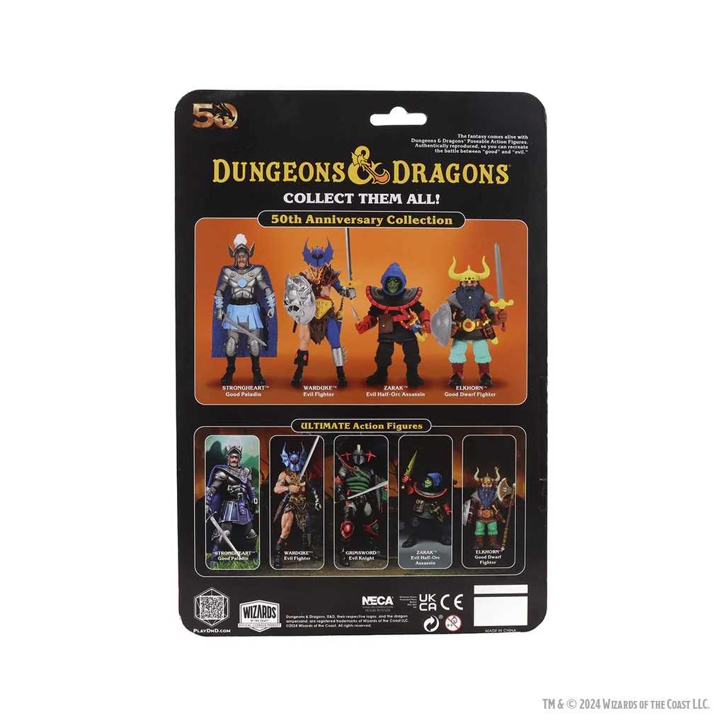 Limited 50th Anniversary Edition Elkhorn Figure Dungeons and Dragons 7inch Scale Action Figure Miniature Game by NECA 3