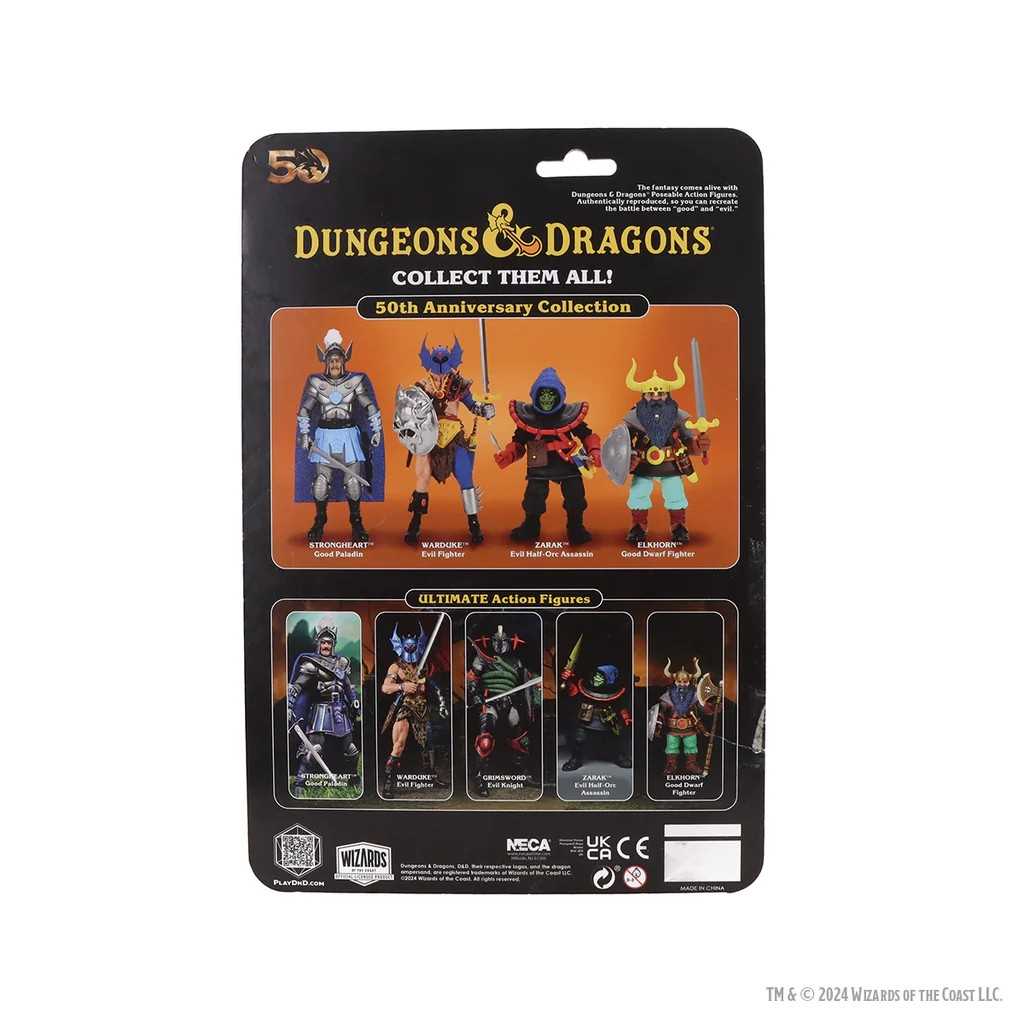 Limited 50th Anniversary Edition Zarak Figure Dungeons and Dragons 7inch Scale Action Figure Miniature Game by NECA 3