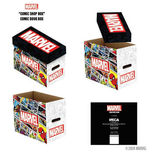 Marvel Short Comic Book Storage Box: Comic Shop Box 1