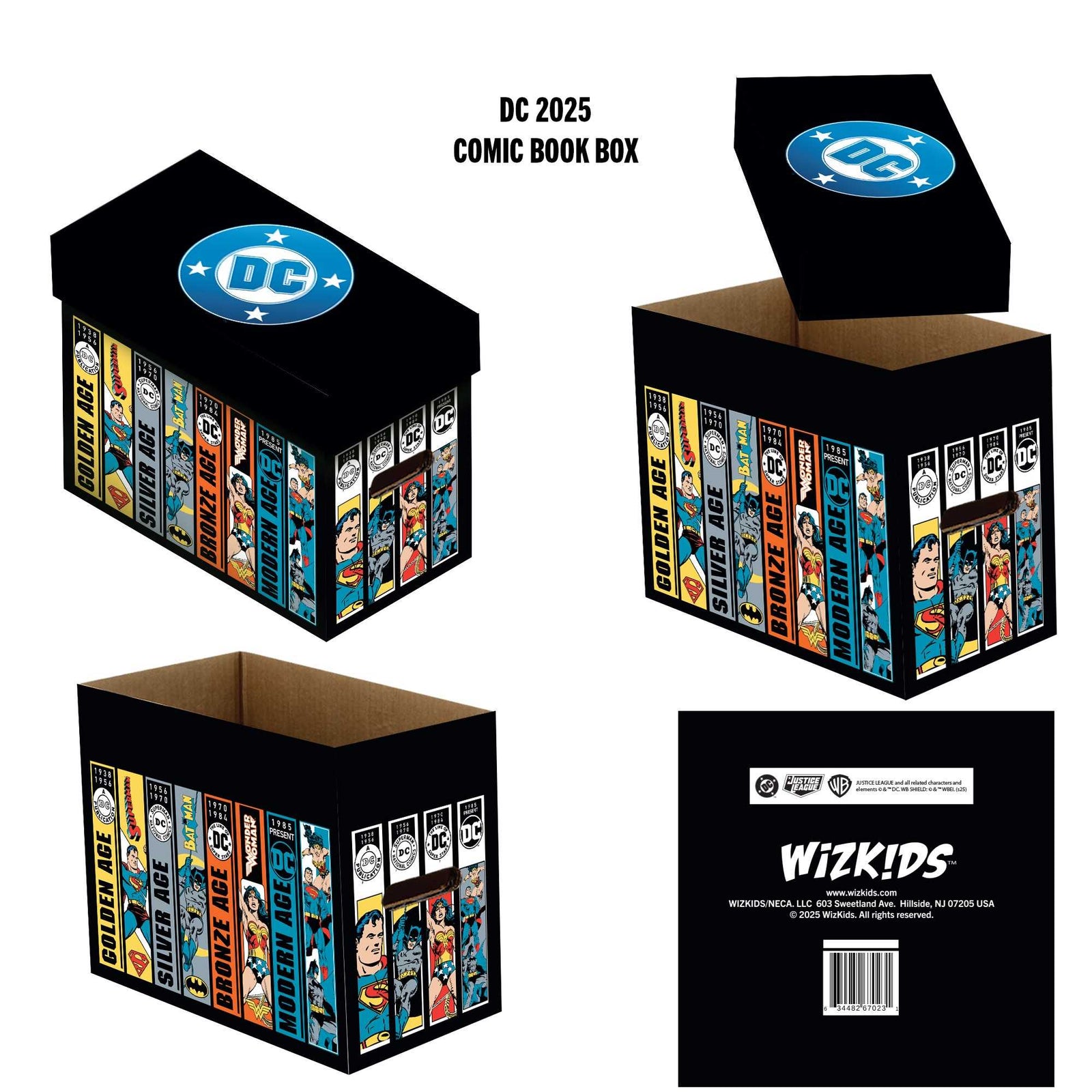 DC Short Comic Book Storage Box: Comic Shop Box 1