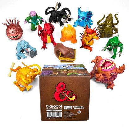 Dungeons and Dragons 3 Inch Vinyl Mini Monster Series 2 D and D 1E Display by Kidrobot 3
