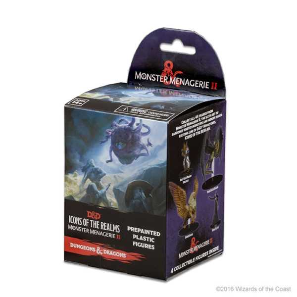 D and D Icons of the Realms Monster Menagerie 2 8ct Booster Brick Roleplaying Game by Wiz Kids 1