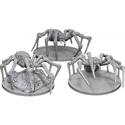 D&D Unpainted Miniatures: Spiders 1