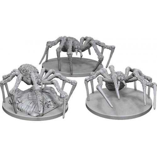 D&D Unpainted Miniatures: Spiders 1