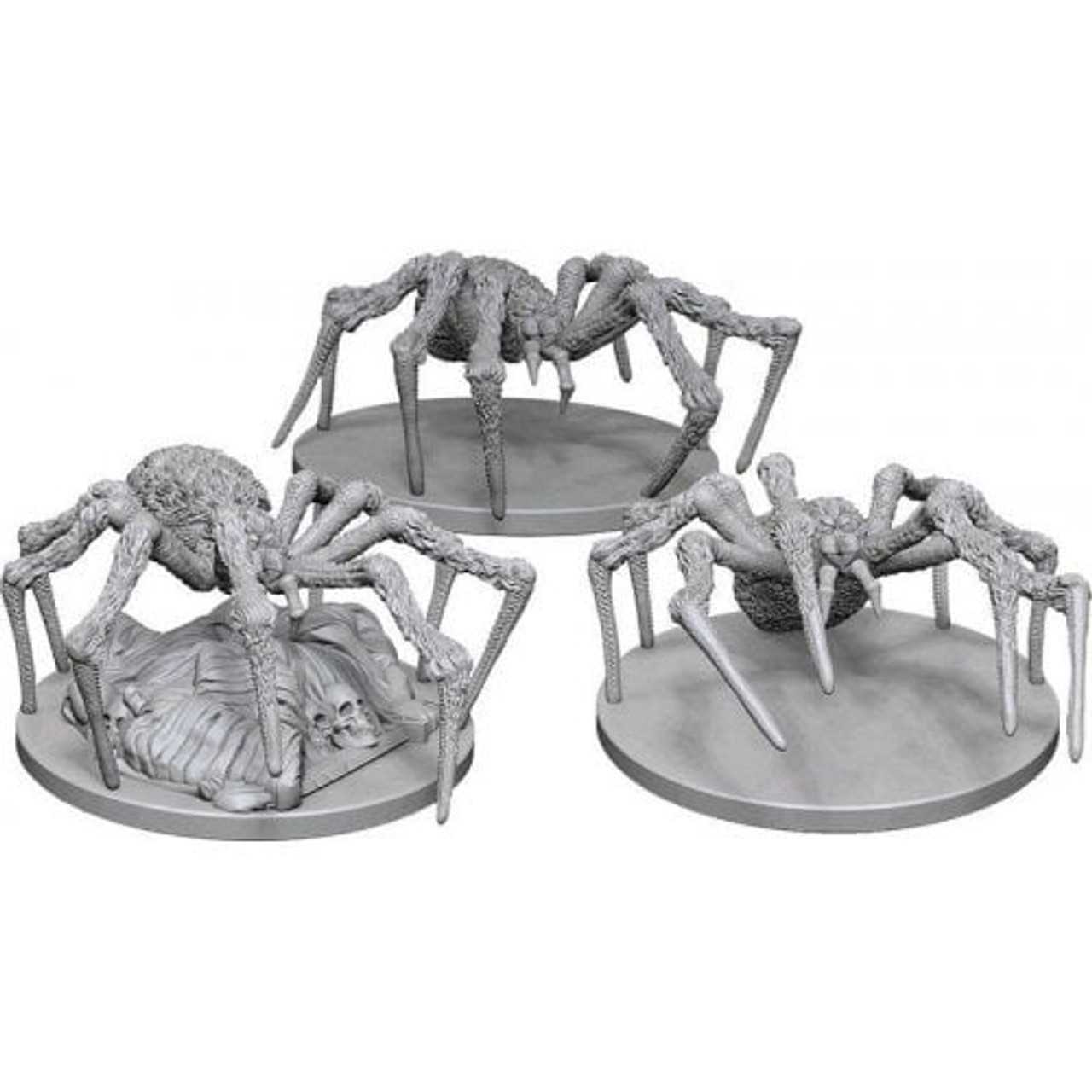 D&D Unpainted Miniatures: Spiders 2