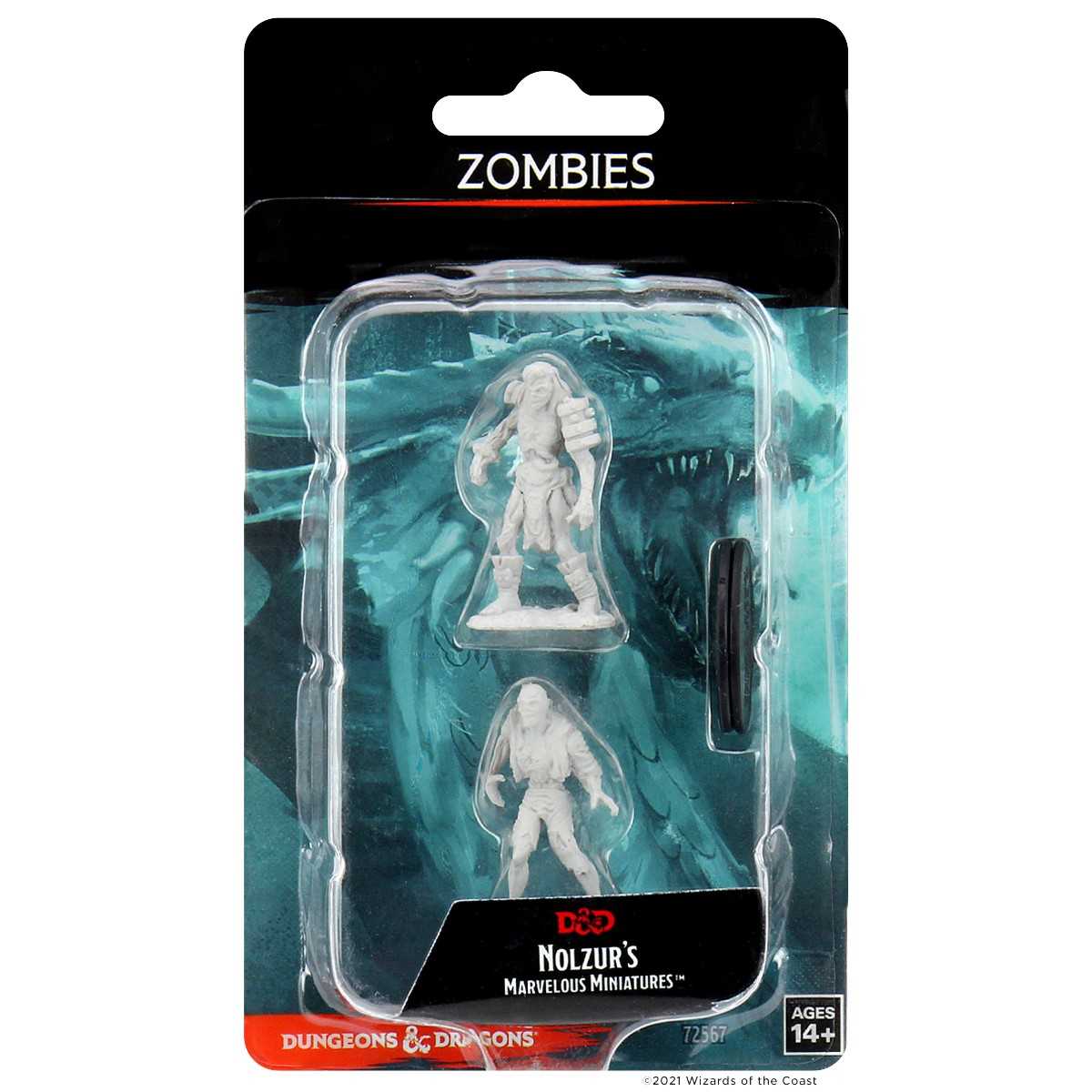 D&D Unpainted Miniatures: Zombies 1
