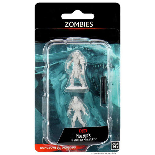 D&D Unpainted Miniatures: Zombies 1