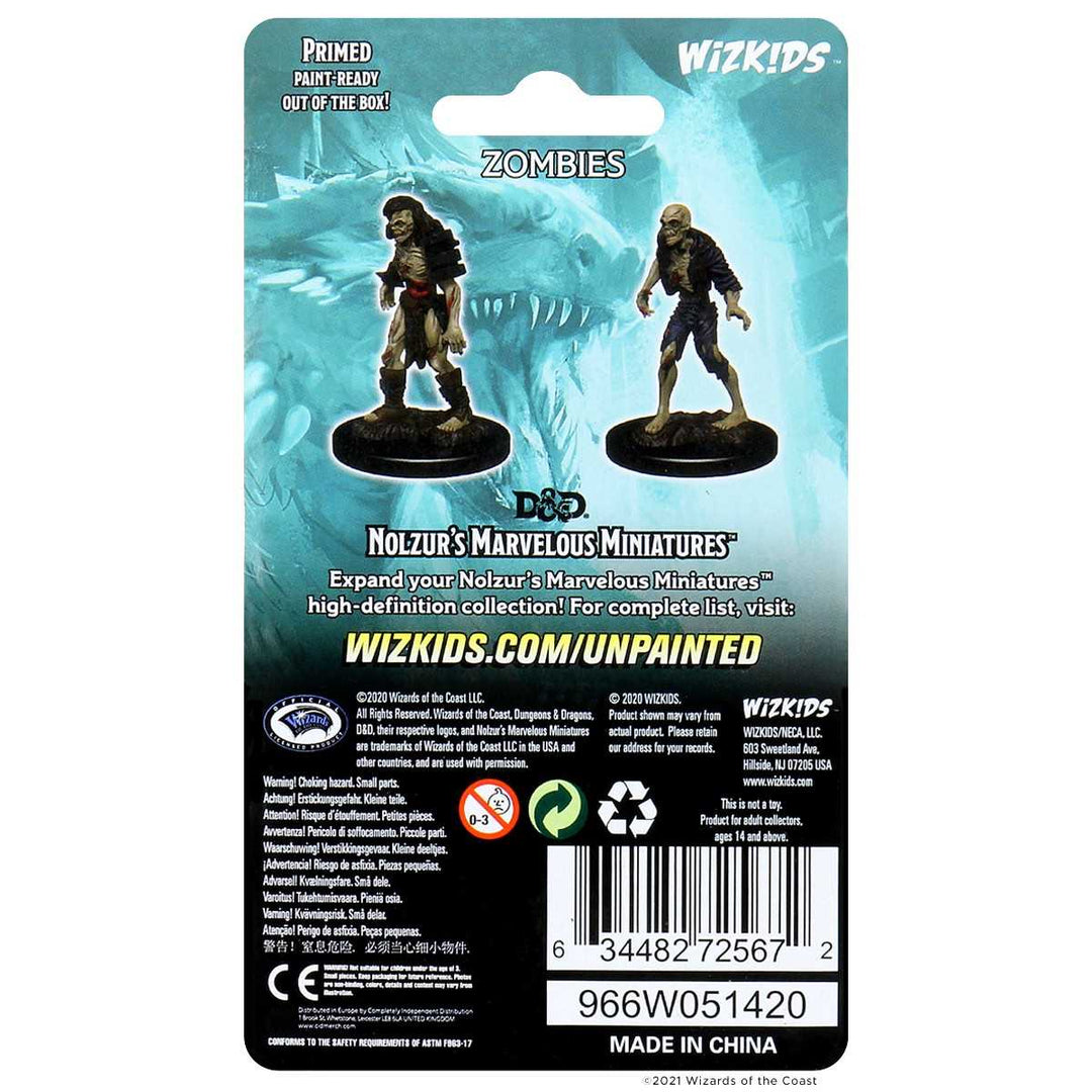 D&D Unpainted Miniatures: Zombies 2