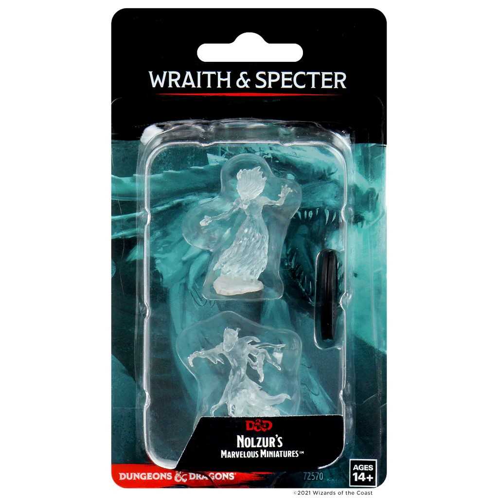 Dungeons and Dragons Nolzurs Marvelous Miniatures Wraith and Specter Miniatures Game Accessory