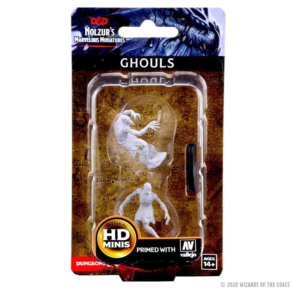 Ghouls D and D Nolzurs Marvelous Unpainted Miniatures W1 100D and D Miniature Game by Wiz Kids 1