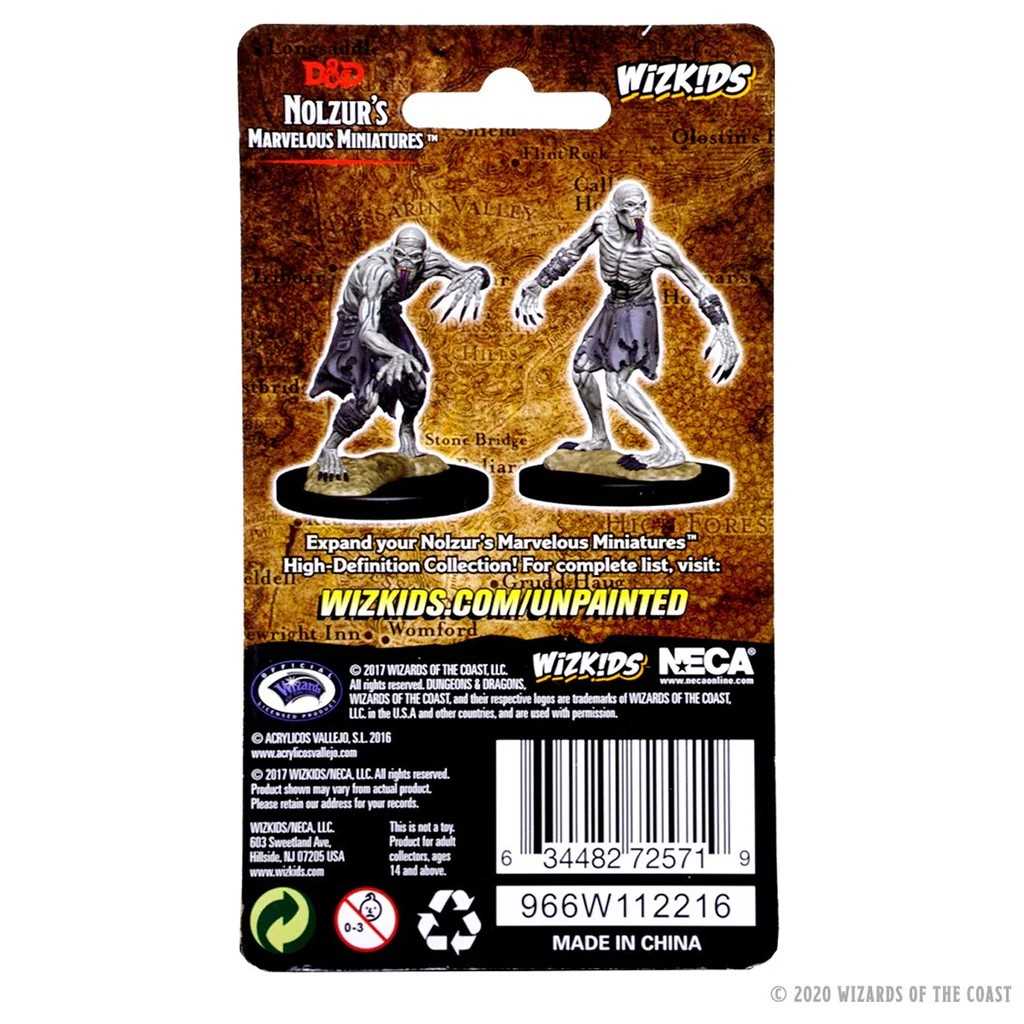 Ghouls D and D Nolzurs Marvelous Unpainted Miniatures W1 100D and D Miniature Game by Wiz Kids 2