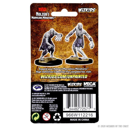 Ghouls D and D Nolzurs Marvelous Unpainted Miniatures W1 100D and D Miniature Game by Wiz Kids 2