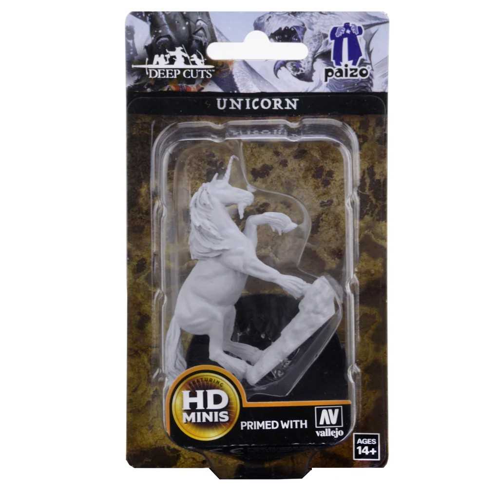 Pathfinder Deep Cuts Unpainted Miniatures Unicorn Miniatures Game Accessory
