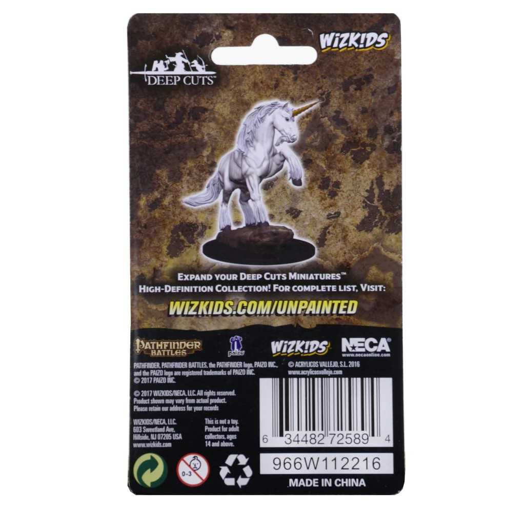 Pathfinder Deep Cuts Unpainted Miniatures Unicorn Miniatures Game Accessory