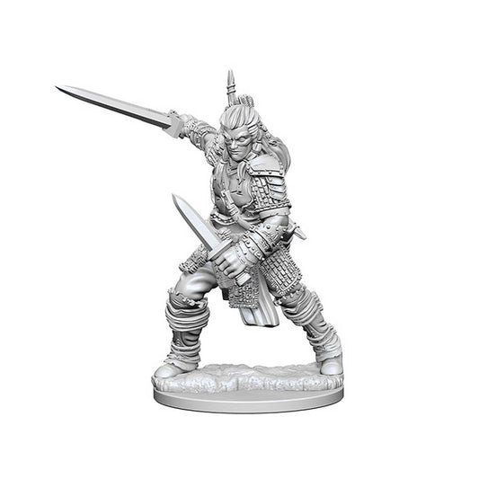 Human Male Fighter Pathfinder Deep Cuts Unpainted Miniatures W1 100DEEP Miniature Game by Wiz Kids 2