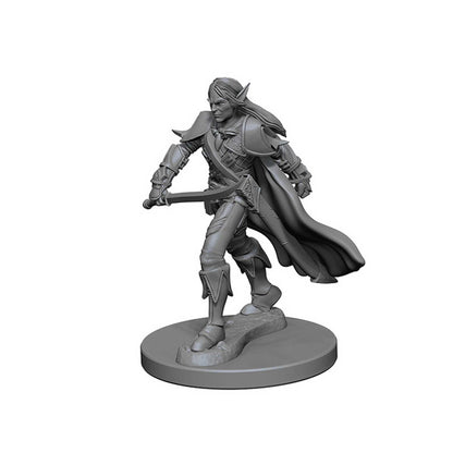 Pathfinder Deep Cuts Unpainted Miniatures: Elf Male Fighter 1