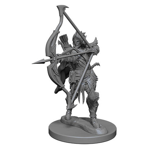 Pathfinder Deep Cuts Unpainted Miniatures: Elf Male Fighter 2
