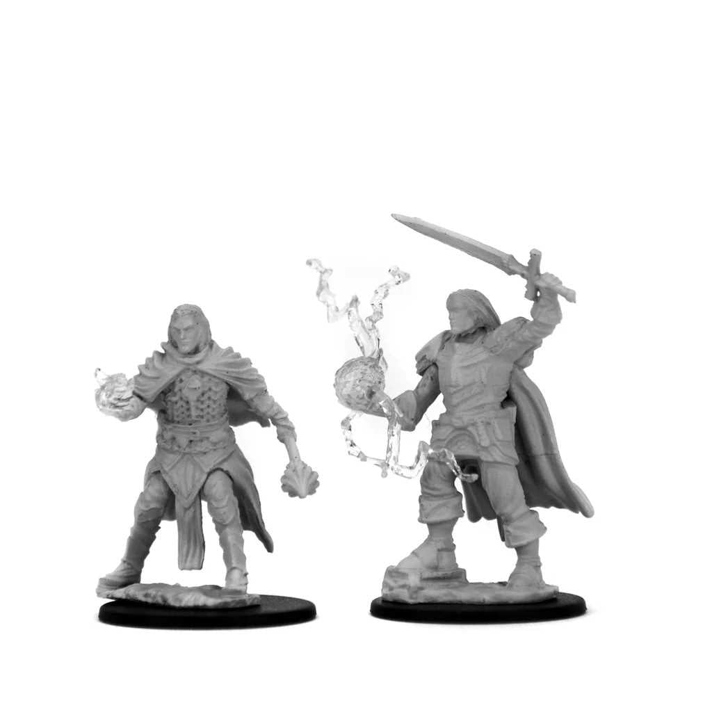 Pathfinder Deep Cuts Unpainted Miniatures Human Male Cleric Miniatures Game Accessory