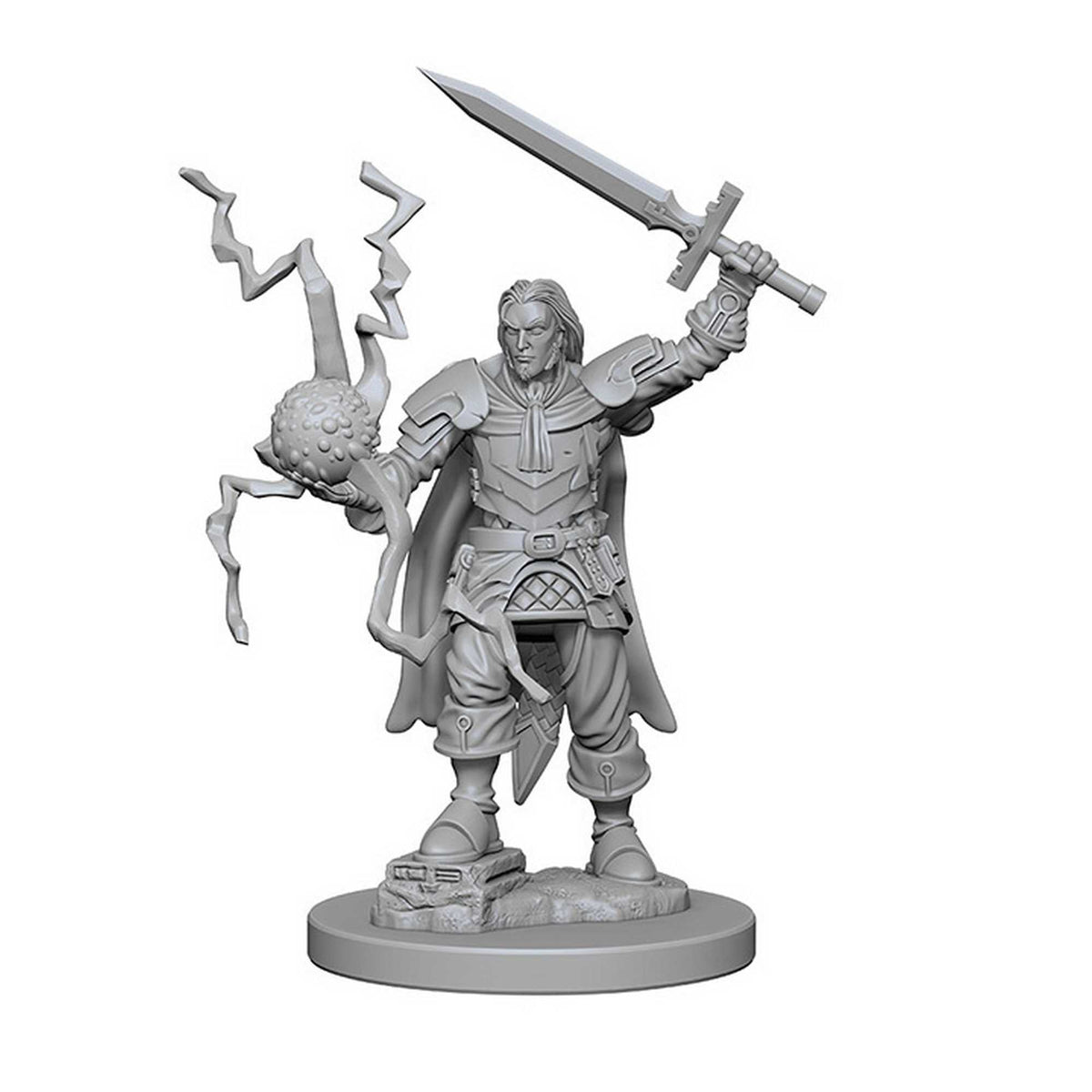 Pathfinder Deep Cuts Unpainted Miniatures: Human Male Cleric 2