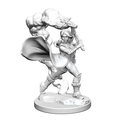 Pathfinder Deep Cuts Unpainted Miniatures: Human Female Cleric 2