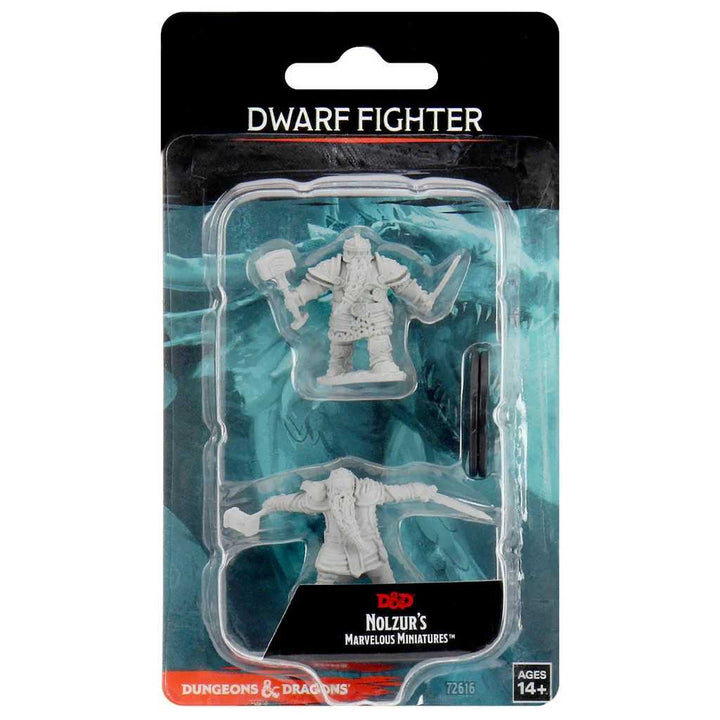 Dungeons and Dragons Nolzurs Marvelous Miniatures Dwarf Male Fighter Miniatures Game Accessory