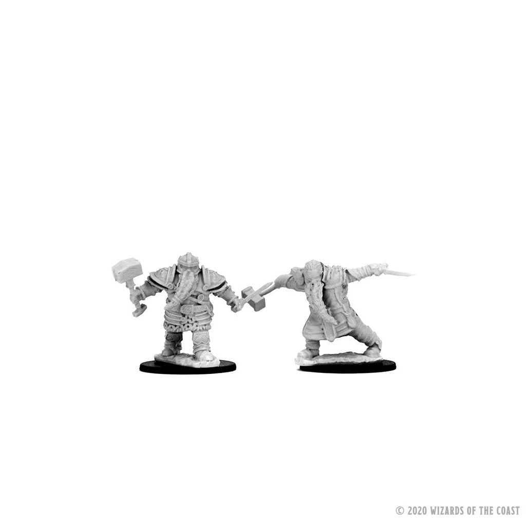Dungeons and Dragons Nolzurs Marvelous Miniatures Dwarf Male Fighter Miniatures Game Accessory
