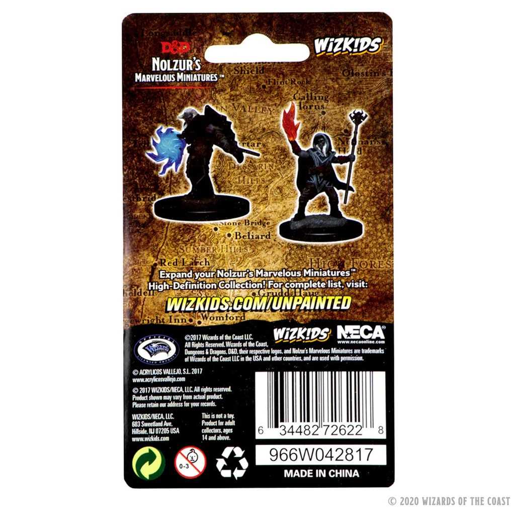 Dungeons and Dragons Unpainted Miniatures Elf Male Wizard Roleplaying Game Accessory